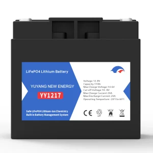 12.8V 17AH Plastic Case LiFePO4 Battery