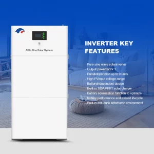 4.80Kwh 3.5/5.5KW Stack All In One