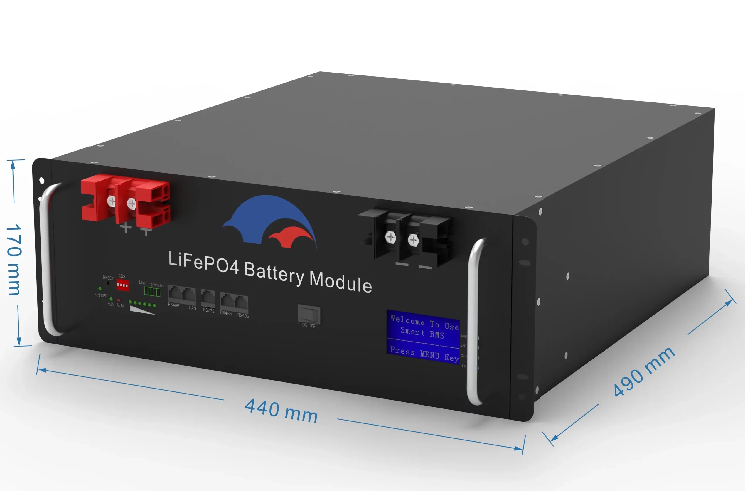 General specifications of our 48v 200ah LifePO4 battery include